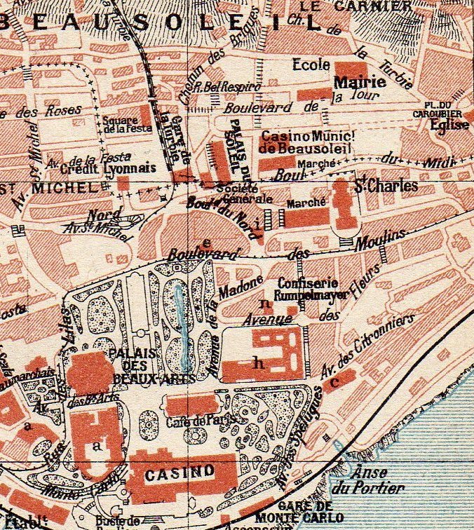Gare pour La Turbie Monaco / Beausoleil